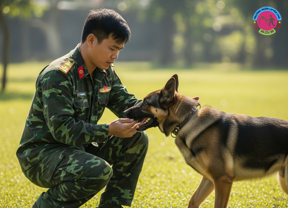 huấn luyện các lệnh cơ bản cho chó